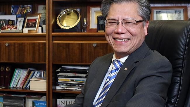 Lieutenant Governor Hieu Van Le, in his office at the Multicultural Affairs Office.